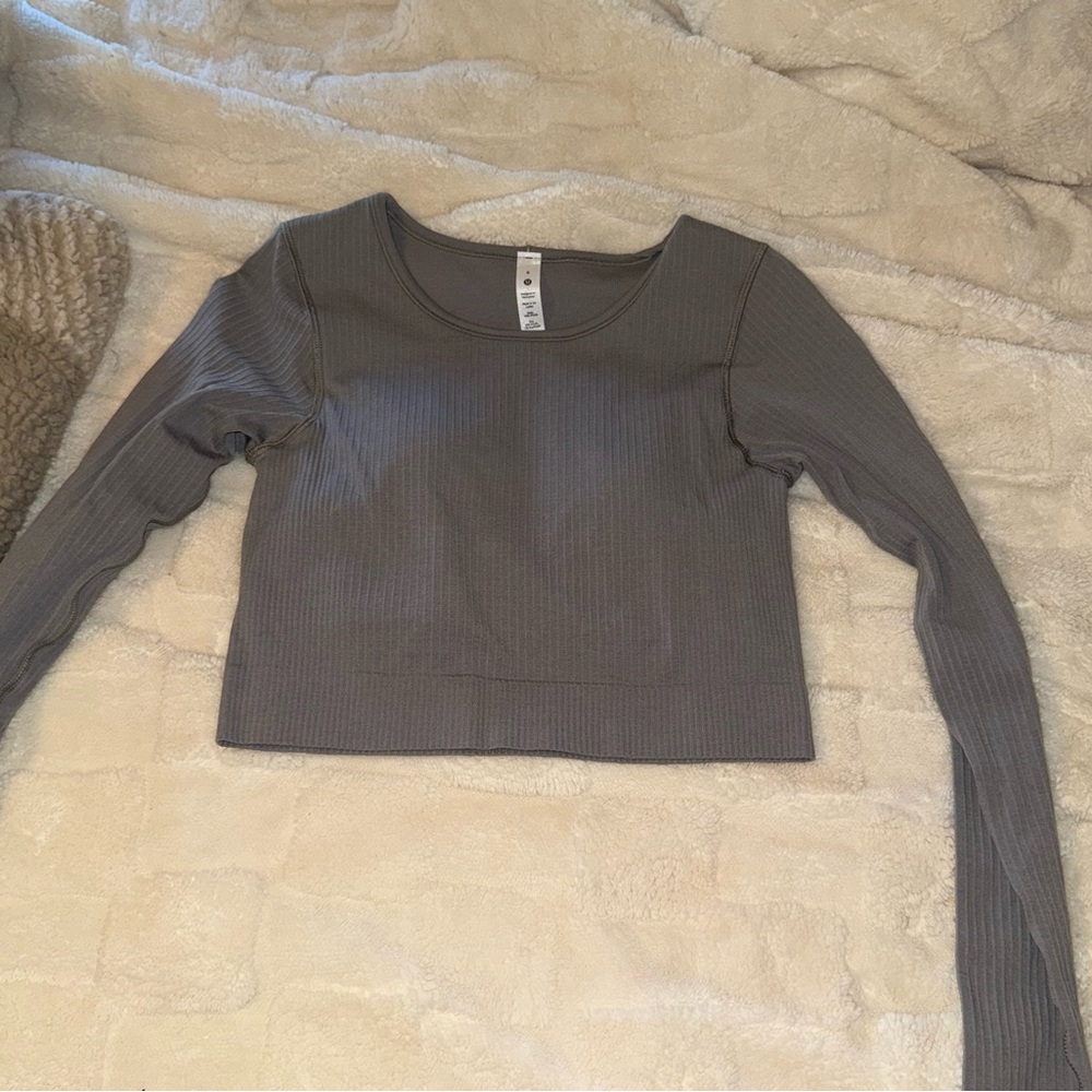 Lulu Lemon Cropped Long Sleeve